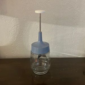 Vintage Gemco Blue Nut Food Veggie chopper
